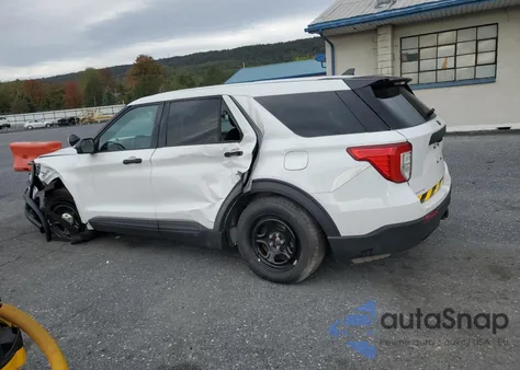 2024 Ford Explorer Police Interceptor from USA, damaged, VIN 1FM5K8AC5RGA69547